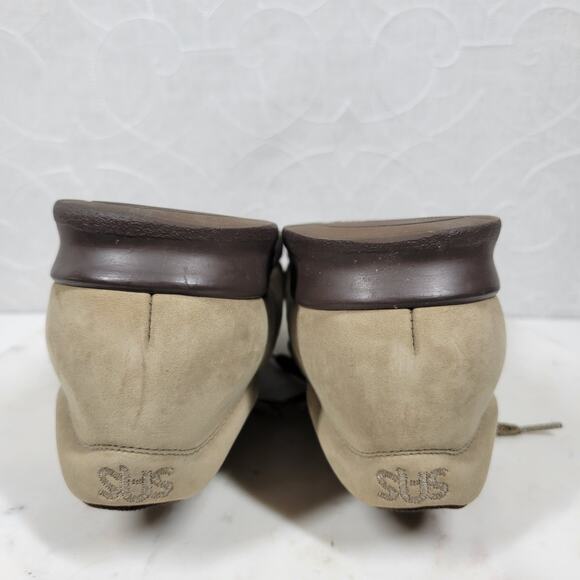 SAS Free‎ Time Womens Shoes 8WW Tan Suede Walking Sneakers Comfort Lace Upw - Picture 12 of 14